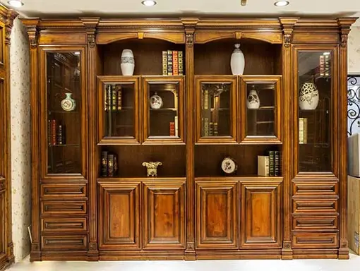 欧式实木家具定制 书房家具